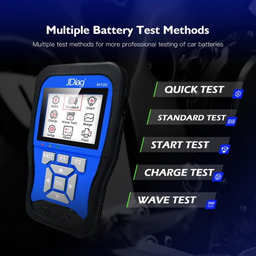 JDiag M100 Moto Scanner Universal Motorcycle Scan Tool OBD Version