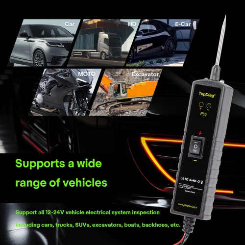 TOPDIAG P55 Automotive Electrical Wiring Tester