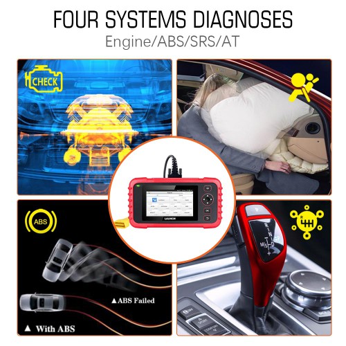 (Second-hand 90% New)LAUNCH CRP123X OBD2 Scanner Professionale Automotive Code reader