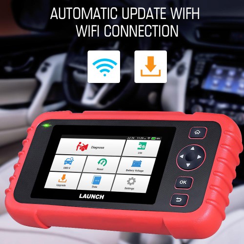 (Second-hand 90% New)LAUNCH CRP123X OBD2 Scanner Professionale Automotive Code reader