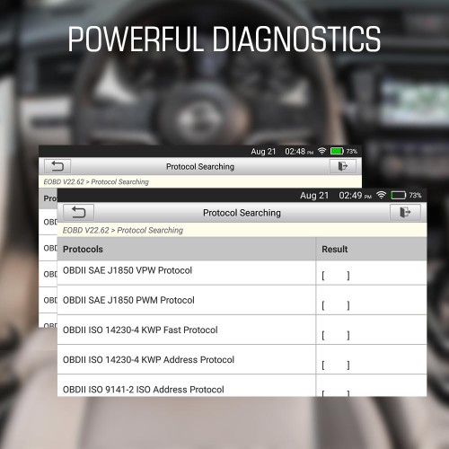 (Second-hand 90% New)LAUNCH CRP123X OBD2 Scanner Professionale Automotive Code reader
