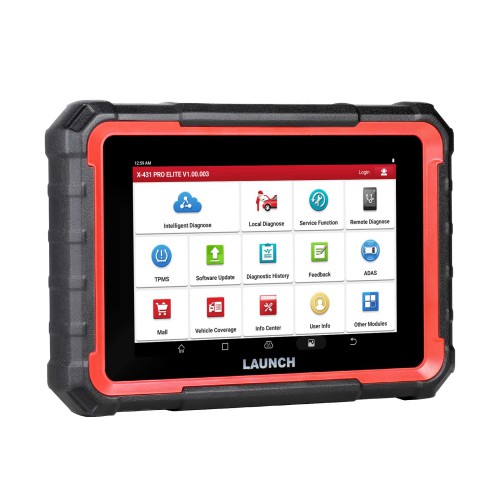 (Second-hand 95% New)LAUNCH X431 PRO ELITE 8'inch Car Diagnostic Tool OBD OBD2 Scanner All System CANFD/DOIP 2 Ys Free Update[EU Version]