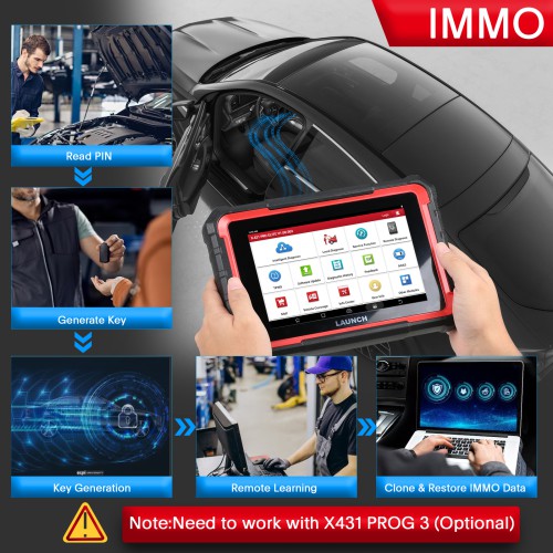 (Second-hand 95% New)LAUNCH X431 PRO ELITE 8'inch Car Diagnostic Tool OBD OBD2 Scanner All System CANFD/DOIP 2 Ys Free Update[EU Version]