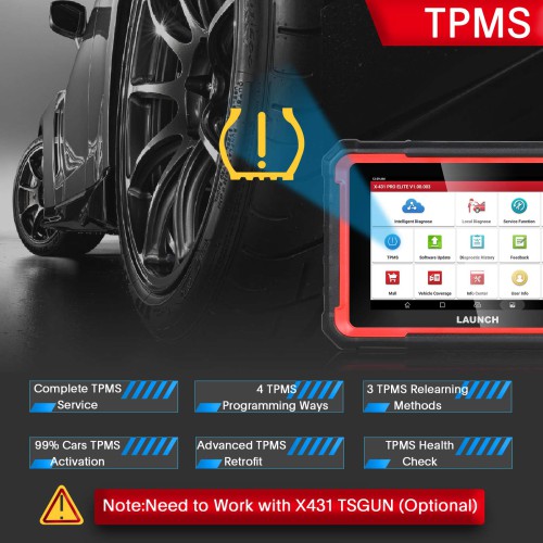 (Second-hand 95% New)LAUNCH X431 PRO ELITE 8'inch Car Diagnostic Tool OBD OBD2 Scanner All System CANFD/DOIP 2 Ys Free Update[EU Version]