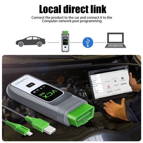 (Second-hand 95% New)VCX SE for BENZ DoIP Hardware Support Offline Coding/Remote Diagnosis Benz with Free DONET Authorization