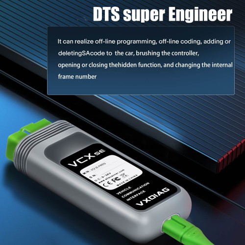 (Second-hand 95% New)VCX SE for BENZ DoIP Hardware Support Offline Coding/Remote Diagnosis Benz with Free DONET Authorization
