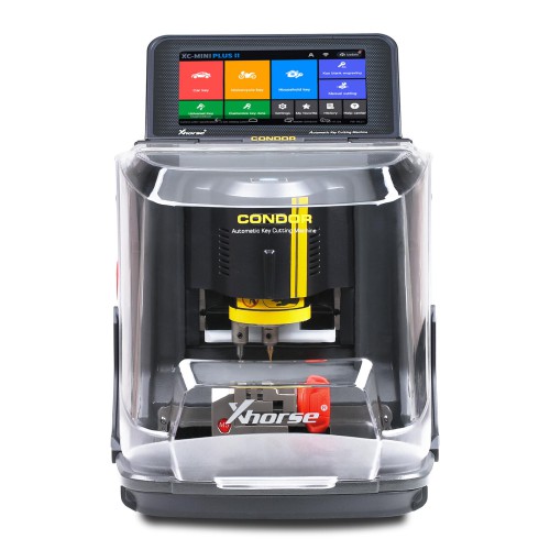 Xhorse Condor XC-Mini Plus II Key Cutting Machine and VVDI Key Tool Plus One BGA Token Free Everyday