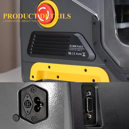 Xhorse Condor XC-Mini Plus II Key Cutting Machine and VVDI Key Tool Plus One BGA Token Free Everyday