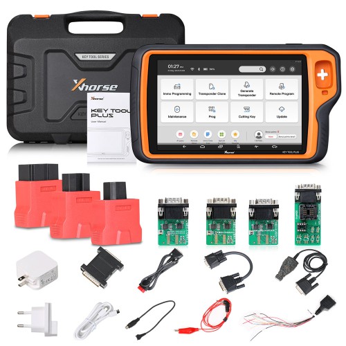 Xhorse Condor XC-Mini Plus II Key Cutting Machine and VVDI Key Tool Plus One BGA Token Free Everyday