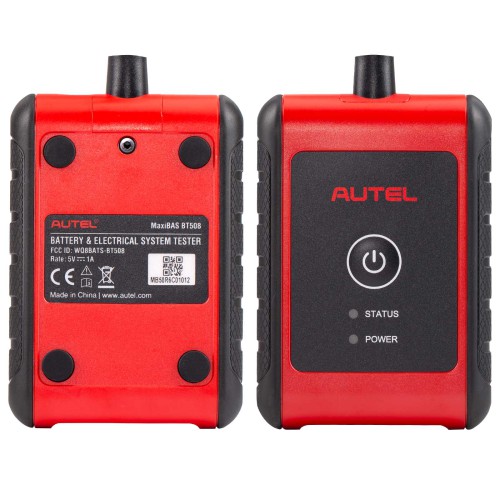 Autel Battery Tester MaxiBAS BT508 Update of BT506 6V 12V 100-2000 CCA Load Tester Auto Battery Analyzer Charging Cranking System,Adaptive Conductance
