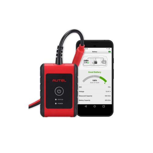 Autel Battery Tester MaxiBAS BT508 Update of BT506 6V 12V 100-2000 CCA Load Tester Auto Battery Analyzer Charging Cranking System,Adaptive Conductance