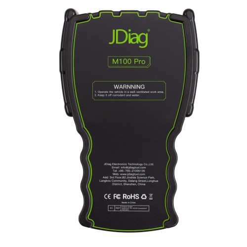 JDiag M100 Pro Moto Scanner Universal Motorcycle Scan Tool Full Version