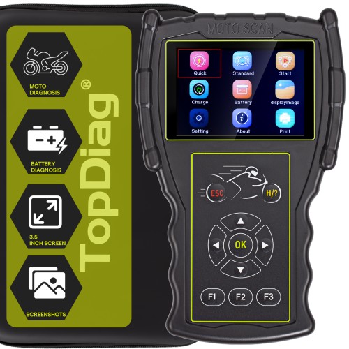 JDiag M100 Pro Moto Scanner Universal Motorcycle Scan Tool Full Version