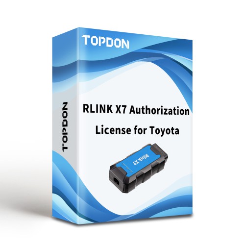 TOPDON Rlink X7 Toyota Lexus Scion Software License