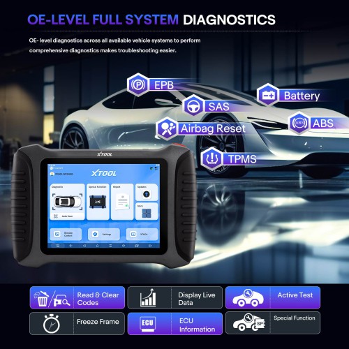 XTOOL IP900S OE-Level Full System Diagnostic Support ECU Coding DOIP / CANFD Protocol & FCA AutoAuth