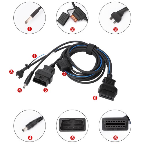 OBDSTAR Benz FBS3 Kit for PinCode Reading ECU Reset FBS3 Add Keys Work with OBDSTAR X300 G3/KeyMaster G3