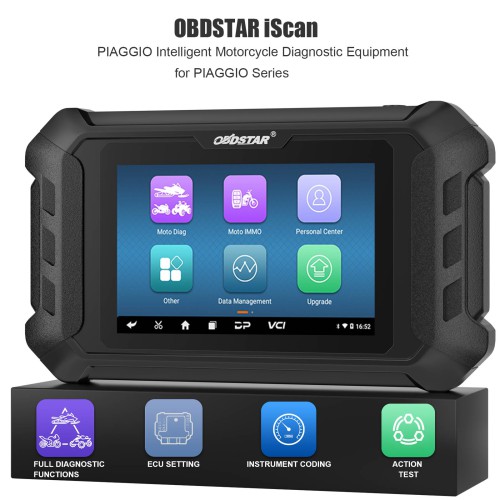 OBDSTAR ISCAN PIAGGIO Intelligent Motorcycle Diagnostic Equipment for PIAGGIO Series