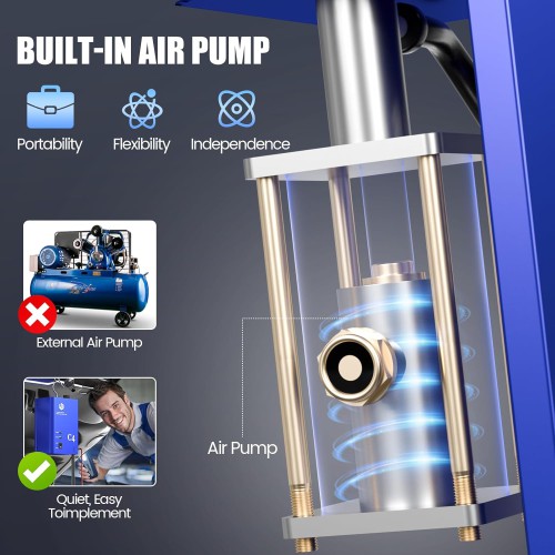 C4 Diagnostic Leak Detector Test Leak in Vehicle Pipe Systems for Cars, Motorcycles, Snowmobiles, ATV, Light Trucks, Boats