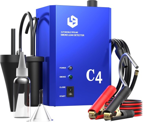 C4 Diagnostic Leak Detector Test Leak in Vehicle Pipe Systems for Cars, Motorcycles, Snowmobiles, ATV, Light Trucks, Boats