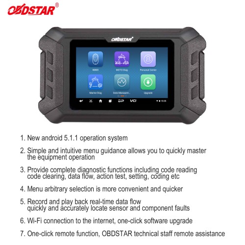 (18 Months free update)OBDSTAR iscan BRP(Can-am) Intelligent Motorcycle Diagnostic Equipment for BRP