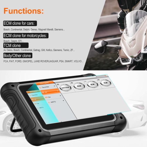 (Seond Hand 95% New)OBDSTAR DC706 ECU Tool Full Version for Car and Motorcycle ECM & TCM & BODY Clone by OBD or BENCH