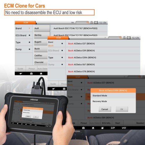 (Seond Hand 95% New)OBDSTAR DC706 ECU Tool Full Version for Car and Motorcycle ECM & TCM & BODY Clone by OBD or BENCH