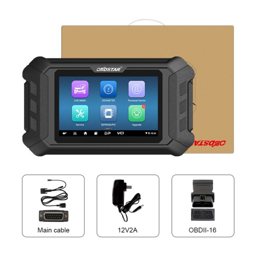 (Seond Hand 95% New)OBDSTAR X300 MINI FIAT Key Programmer and Odometer Correction Tool Support Oil/ Service Reset