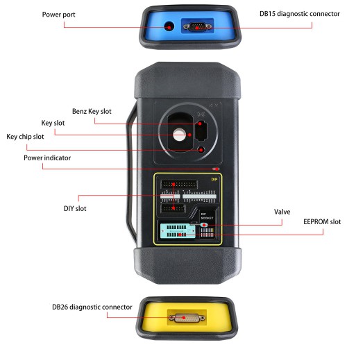 (Second-hand 95% New)Launch X431 X-PROG 3 Advanced Immobilizer & Key Programmer XPROG 3 Chip Reader for X431 V, X431 V+, X431 PAD V, PAD VII