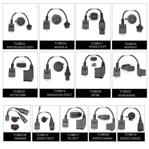 OBDSTAR TCM Cables Set 25 Pieces