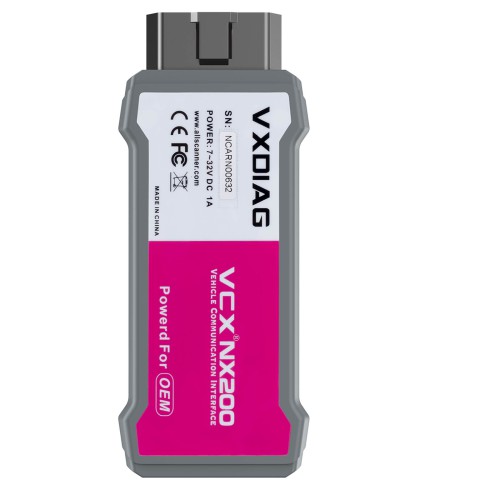 Second Hand 95% New VXDIAG VCX NANO RVDIAG For Renault All Systems Diagnostic Tool J2534 ECU Coding & Programming OBD2 Scanner