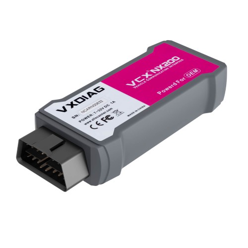 Second Hand 95% New VXDIAG VCX NANO RVDIAG For Renault All Systems Diagnostic Tool J2534 ECU Coding & Programming OBD2 Scanner