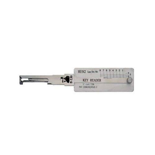LISHI HU92 Key Reader/Decoder End Milling Tool for BMW / for Mini Cooper