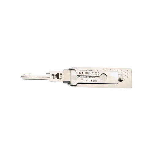 LISHI S123/C123 Civilian Tool 2-in-1 Pick & Decoder for Schlage Locks