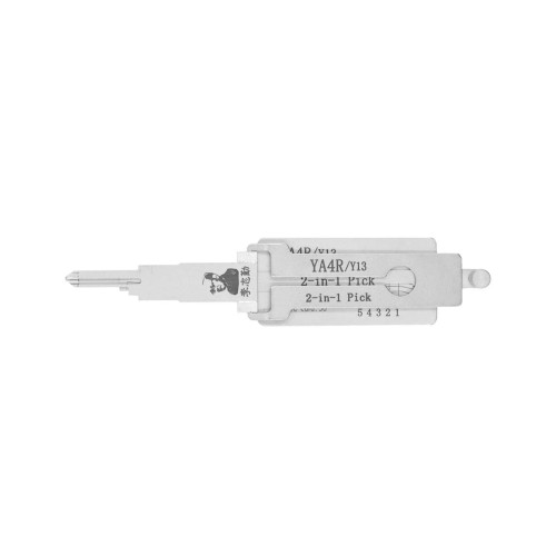 LISHI YA4R/Y13 Flat Milling Tool 2-in-1 Pick & Decoder for Cabinet, Drawers, Utilities, Canopy