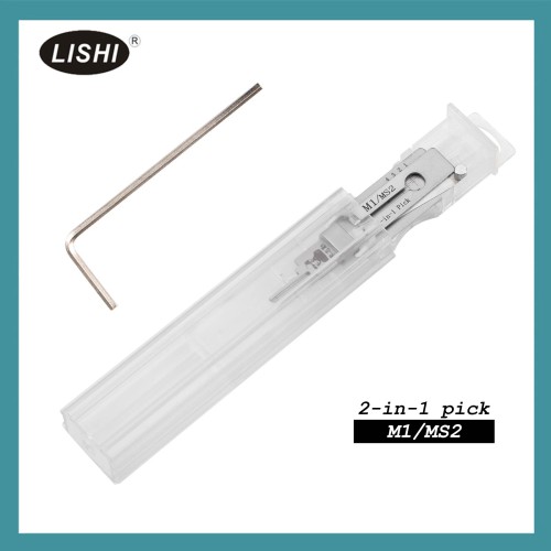LISHI M1/MS2 Civilian Tool 2-in-1 Pick & Decoder for Master Padlocks