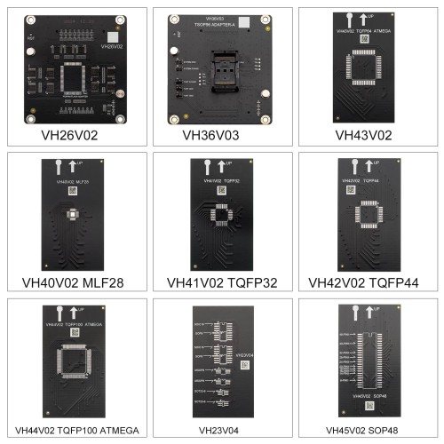 Xhorse VH23 VH26 VH36 VH40 VH41 VH42 VH43 VH44 VH45 Adaper 9pcs Set for Multi Prog