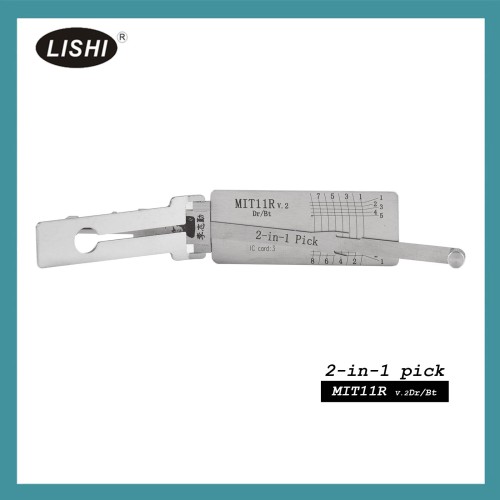 LISHI MIT11R Flat Milling Tool
