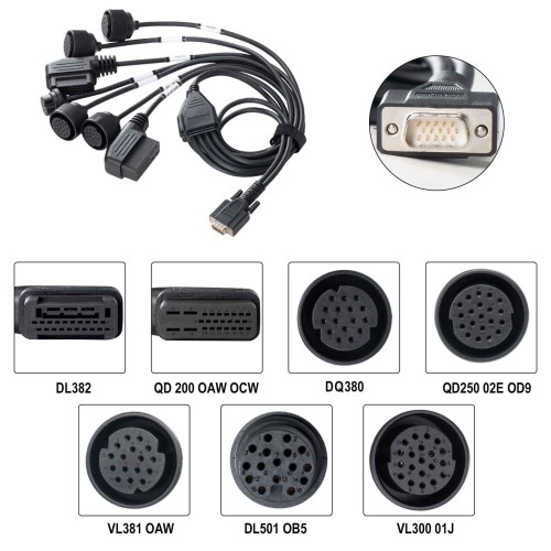 OBDSTAR VW 7-in-1 TCM Kit Support ECU Clone Read/Write MAP