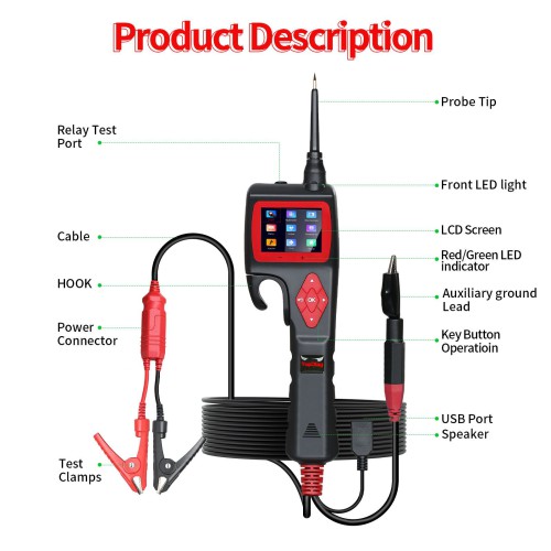 TOPDIAG P200 SMART HOOK Powerful Probe