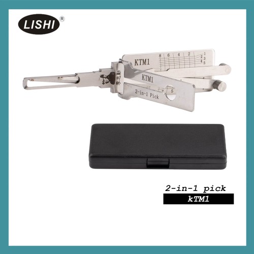 LISHI KTM1 End Milling Tool 2-in-1 Pick & Decoder for KTM & Yamaha Motorcycle
