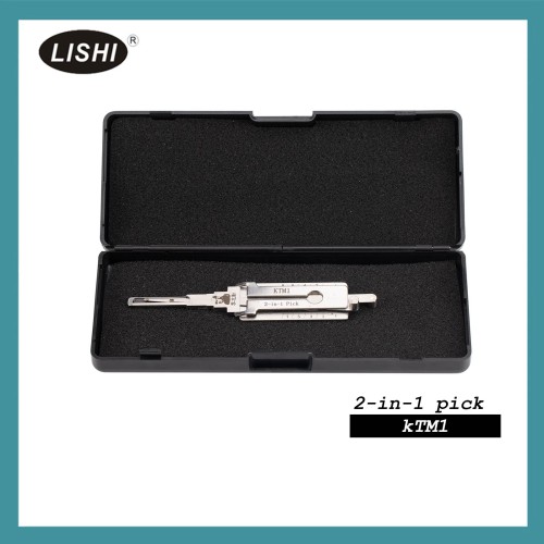 LISHI KTM1 End Milling Tool 2-in-1 Pick & Decoder for KTM & Yamaha Motorcycle