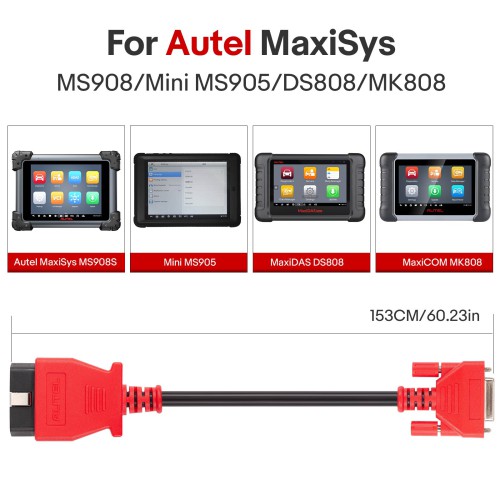 Autel Main Test Cable for Autel MaxiSys MS908/Mini MS905/DS808/MK808