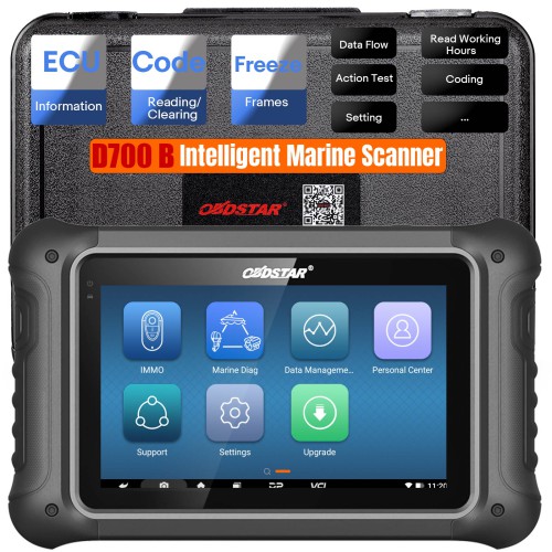 OBDSTAR D700 B (Mainly for Outboard) Intelligent Marine Scanner for Mercury for Parsun for Envinrude