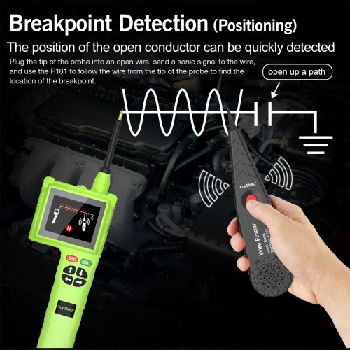 TOPDIAG P200Pro New Generation of Intelligent Circuit Detectors