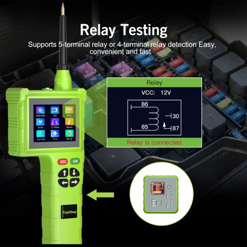 TOPDIAG P200Pro New Generation of Intelligent Circuit Detectors