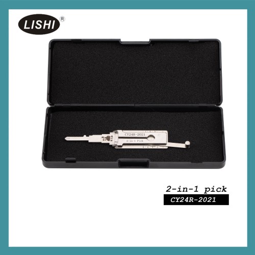 LISHI CY24R-2021 Flat Milling Tool 2-in-1 Decoder and Pick for Jeep Grand Cherokee 2021+