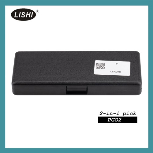 LISHI PGO2 Flat Milling Tool 2-in-1 Decoder and Pick for Piaggio / Vespa Scooters