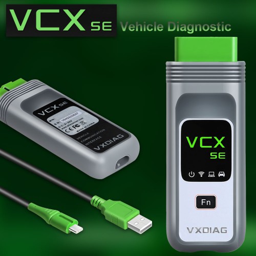 (Second hand 95% New)VXDIAG VCX SE Pro OBD2 Diagnostic Tool with 3 Free Car Authorization Upgrade Version of VCX NANO PRO