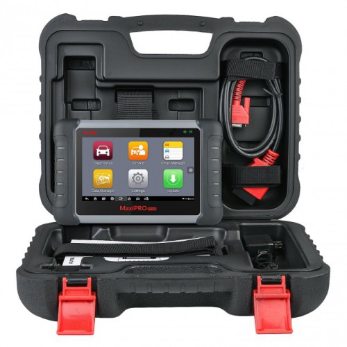 Autel MaxiPro MP808S Kit Diagnostic Scan Tool, Android 11, 11PCS Adaptors, ECU Coding, Bi-Directional Control Scanner