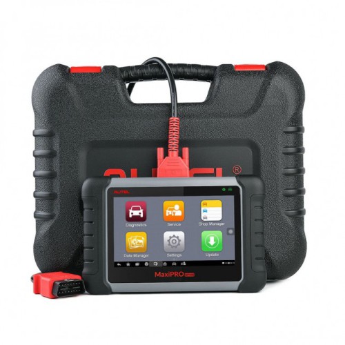 Autel MaxiPro MP808S Kit Diagnostic Scan Tool, Android 11, 11PCS Adaptors, ECU Coding, Bi-Directional Control Scanner